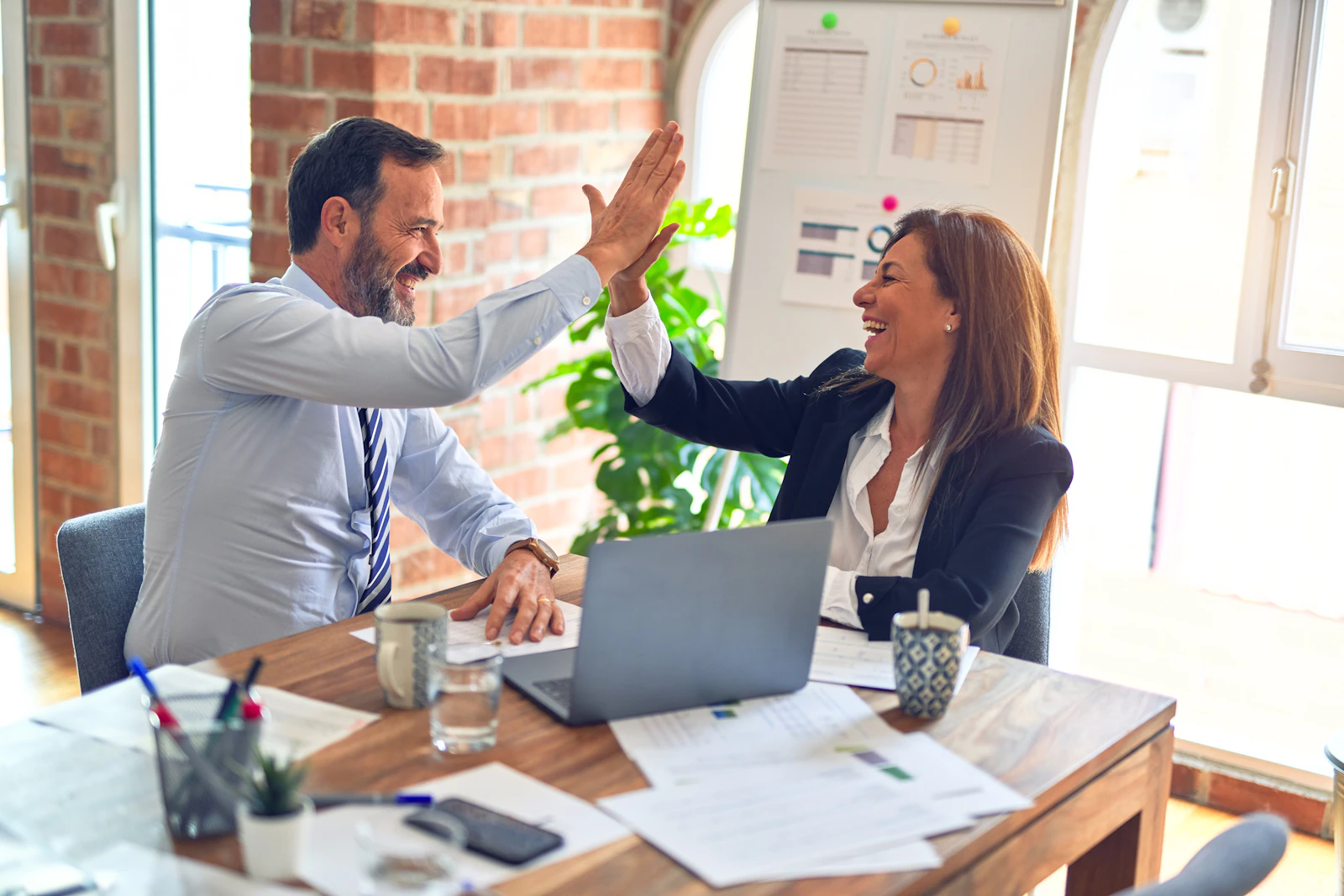 Réunion d'investisseurs d'un fonds de Private Equity accompagné par wikitree IT Services